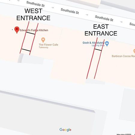 Apartament Mitre Court - Plymouth Barbican Zewnętrze zdjęcie