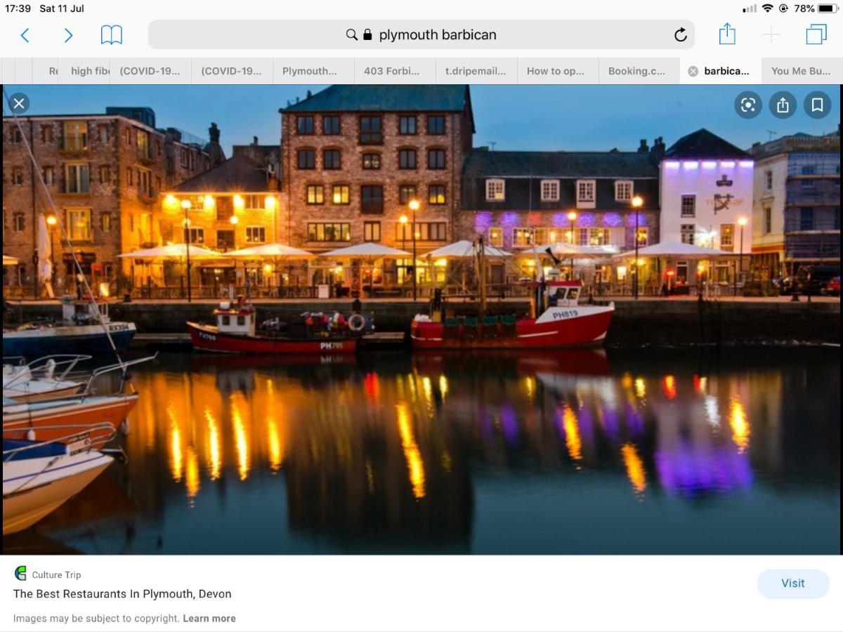 Apartament Mitre Court - Plymouth Barbican Zewnętrze zdjęcie