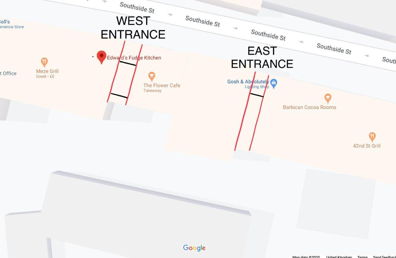 Apartament Mitre Court - Plymouth Barbican Zewnętrze zdjęcie